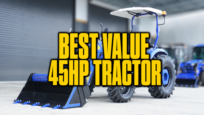 Best Value 45HP Tractor in Australia: 2026 Trident Canopy Model